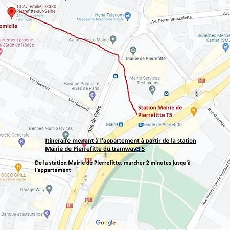 Studio Rénové D'exception Aux Portes De Paris ! Pierrefitte-sur-Seine